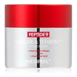 Пептидний крем для обличчя з матриксилом проти зморшок MEDIPEEL Peptide 9 Volume & Tension Tox Pro 50 мл
