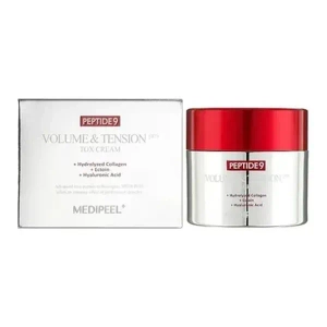 Пептидний крем для обличчя з матриксилом проти зморшок MEDIPEEL Peptide 9 Volume & Tension Tox Pro 50 мл