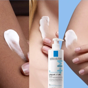 Бальзам La Roche-Posay Ліпікар АП+Макс ліпідовідновлювальний для дуже сухої і схильної до атопії шкіри обличчя та тіла для дітей і дорослих 400 мл
