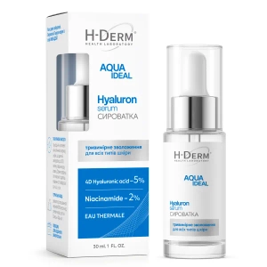 БИОКОН 251004 H-DERM СЫВОРОТКА ГИАЛУРОН. AQUA IDEAL 30МЛ 3948