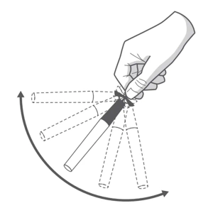 Термометр медицинский без ртути Paramed стеклянный серого цвета №1