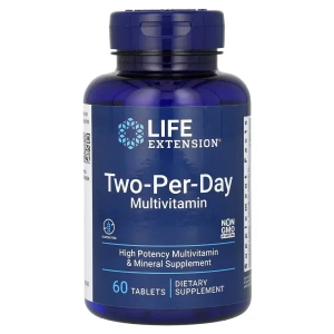 Life Extension Мультивитамины Two-Per-Day Дважды в день таблетки №60