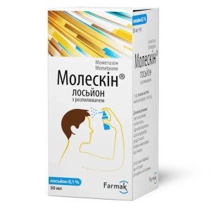 МОЛЕСКИН ЛОСЬОН  0,1% ФЛ. СТЕКЛО 50 МЛ