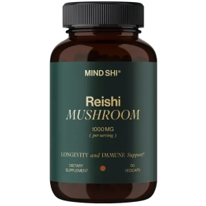 Гриб Рейши Минд Ши Mind Shi Reishi Mushrooms 1000 мг капсулы №60