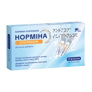Норміна суспензія флакон 5 мл №10