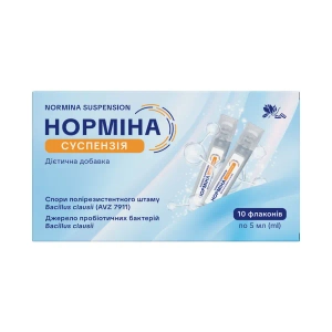 Норміна суспензія флакон 5 мл №10