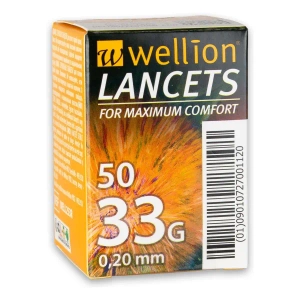 ЛАНЦЕТ WELLION 33G №50