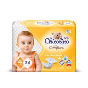 ЧИКОЛИНО SOFT COMFORT ПОДГ. ДЕТ. 4 (7-14 КГ) №34  3547