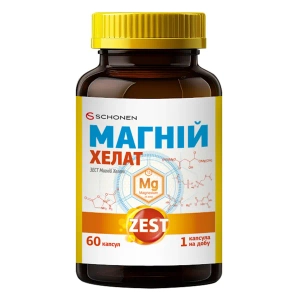 ЗЕСТ МАГНИЙ ХЕЛАТ КАПС. №60