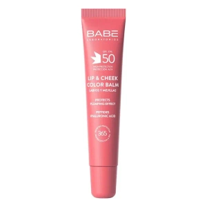BABE(БАБЕ) 2739 БАЛЬЗАМ ДЛЯ ГУБ С ГИАЛУРОНОМ 20МЛ SPF-50 CANDY