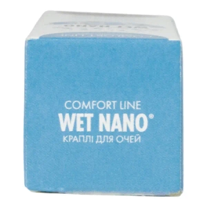Комфорт Лайн Comfort Line WET Nano глазные капли на основе перекрестно-сшитой гиалуроновой кислоты 0,4% флакон 10 мл