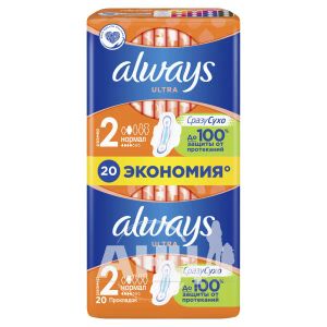 Прокладки гігієнічні Always Ultra Normal plus №20