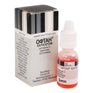 Офтан Катахром краплі очні флакон з крапельницею 10 мл