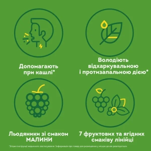 Доктор Мом зі смаком малини льодяники стрип №20