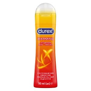 Інтимний гель-змазка Durex Warming із зігріваючим ефектом 50 мл