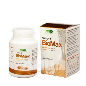 Биомакс Омега-3 капсулы №30