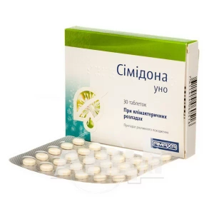Сімідона уно таблетки 6,5 мг блістер №30