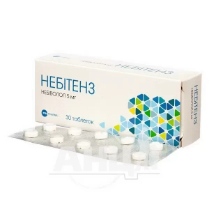 Небитенз таблетки 5 мг блистер №30