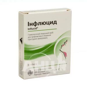 Инфлюцид таблетки блистер №60