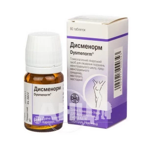 Дисменорм таблетки флакон №80