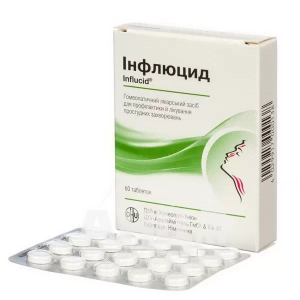 Инфлюцид таблетки блистер №60
