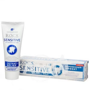 Зубная паста R.O.C.S. для чувствительных зубов sensitive instant relief 94 г