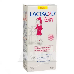Средство Lactacyd Girl для интимной гигиены с дозатором с 3-х лет 200 мл