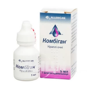 Комбиган капли глазные флакон-капельница 5 мл