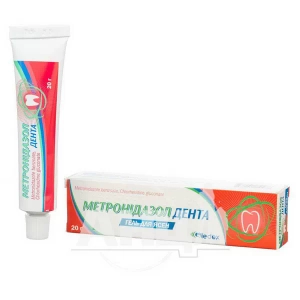 Метронидазол Дента гель для десен туба 20 г