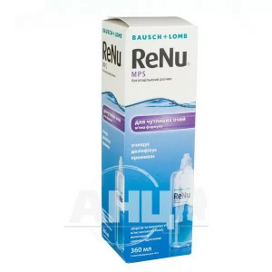 Renu MultiPlus MPS розчин для контактних лінз 360 мл