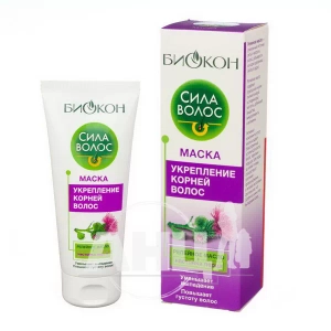 Маска Біокон Сила Волосся Зміцнення коренів волосся 100 мл