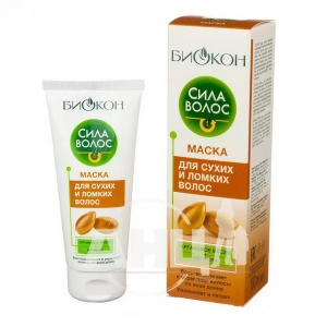 Маска Біокон Сила Волосся для сухого та ламкого волосся 100 мл