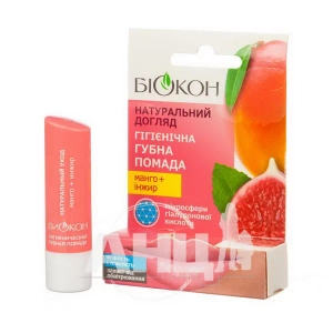 Гигиеническая губная помада Биокон манго + инжир 4,6 г
