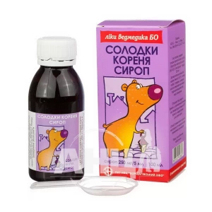 Солодки корня сироп банка 100 г