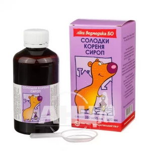 Солодки корня сироп флакон 200 мл