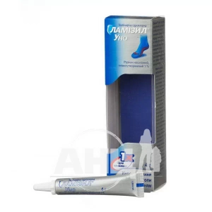 Ламизил Уно раствор накожный пленкообразующий 1 % туба 4 г