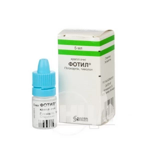 Фотил капли глазные флакон-капельница 5 мл