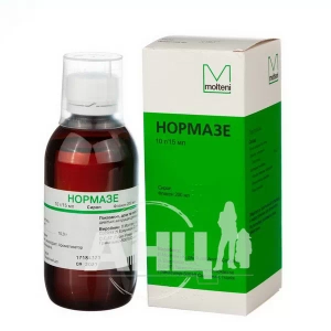 Нормазе сироп 10 г/15 мл флакон 200 мл