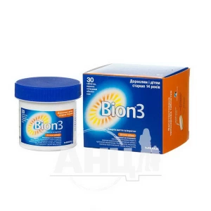 Біон 3 таблетки №30