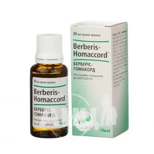 Берберис-Гомакорд капли оральные флакон-капельница 30 мл