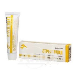 Стрептоцид мазь 10 % туба 25 г