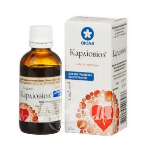 Кардіовіол краплі оральні флакон з пробкою-крапельницею 50 мл