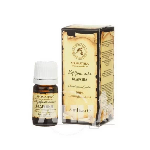Олія ефірна Ароматика кедрова 5 мл