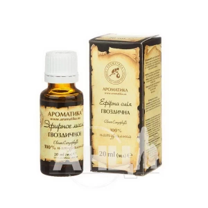 Олія ефірна Ароматика гвоздична 20 мл