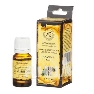 Аромакомпозиция Ароматика сладкий сон смесь эфирных масел натуральных 10 мл