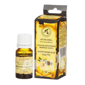 Аромакомпозіція Ароматика енергетичний захист суміш ефірних олій натуральних 10 мл
