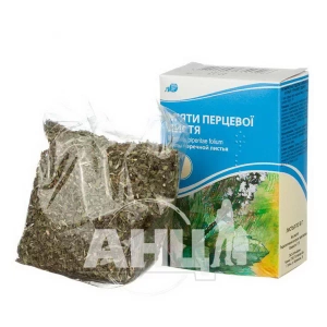 Мяты перечной листья пачка с внутренним пакетом 50 г