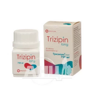 Тризипин лонг таблетки пролонгированного действия 750 мг банка №28