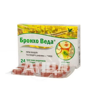 Бронхо Веда льодяники імбир №24