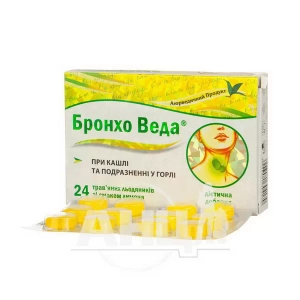 Бронхо Веда льодянники лимон №24